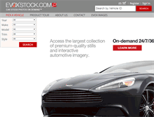 Tablet Screenshot of evoxstock.com
